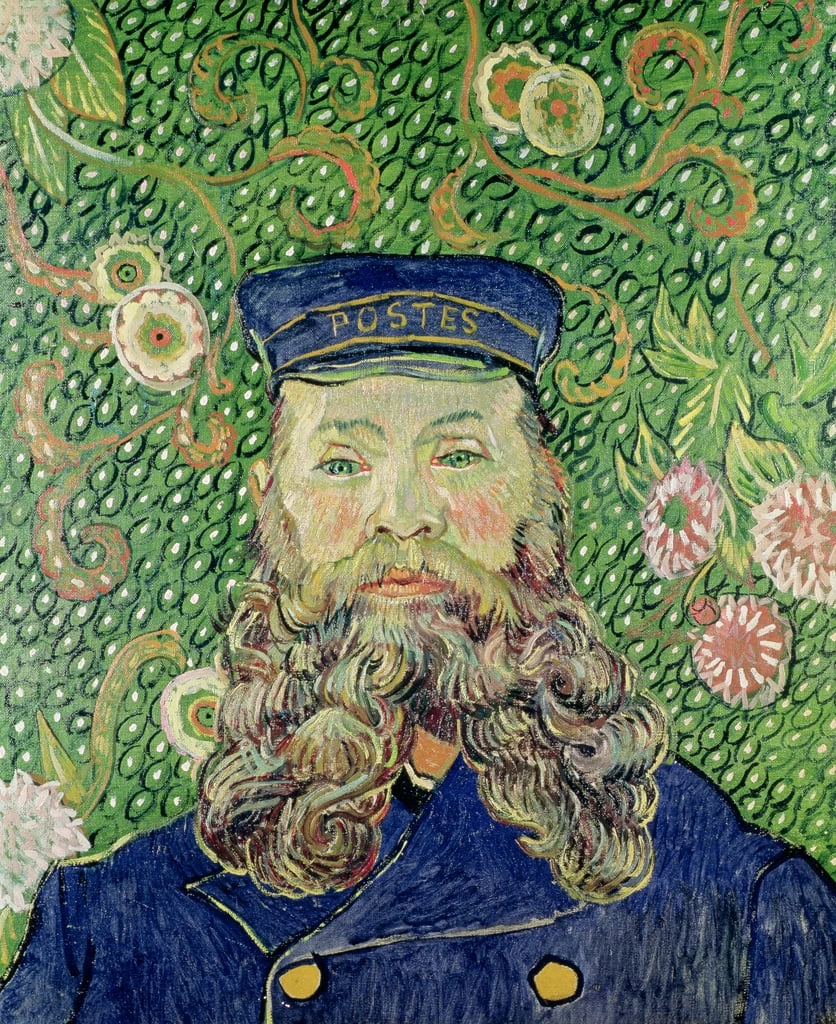  235-Vincent van Gogh-Ritratto del postino Joseph Roulin, 1889 - Museum of Modern Art, New York, 
